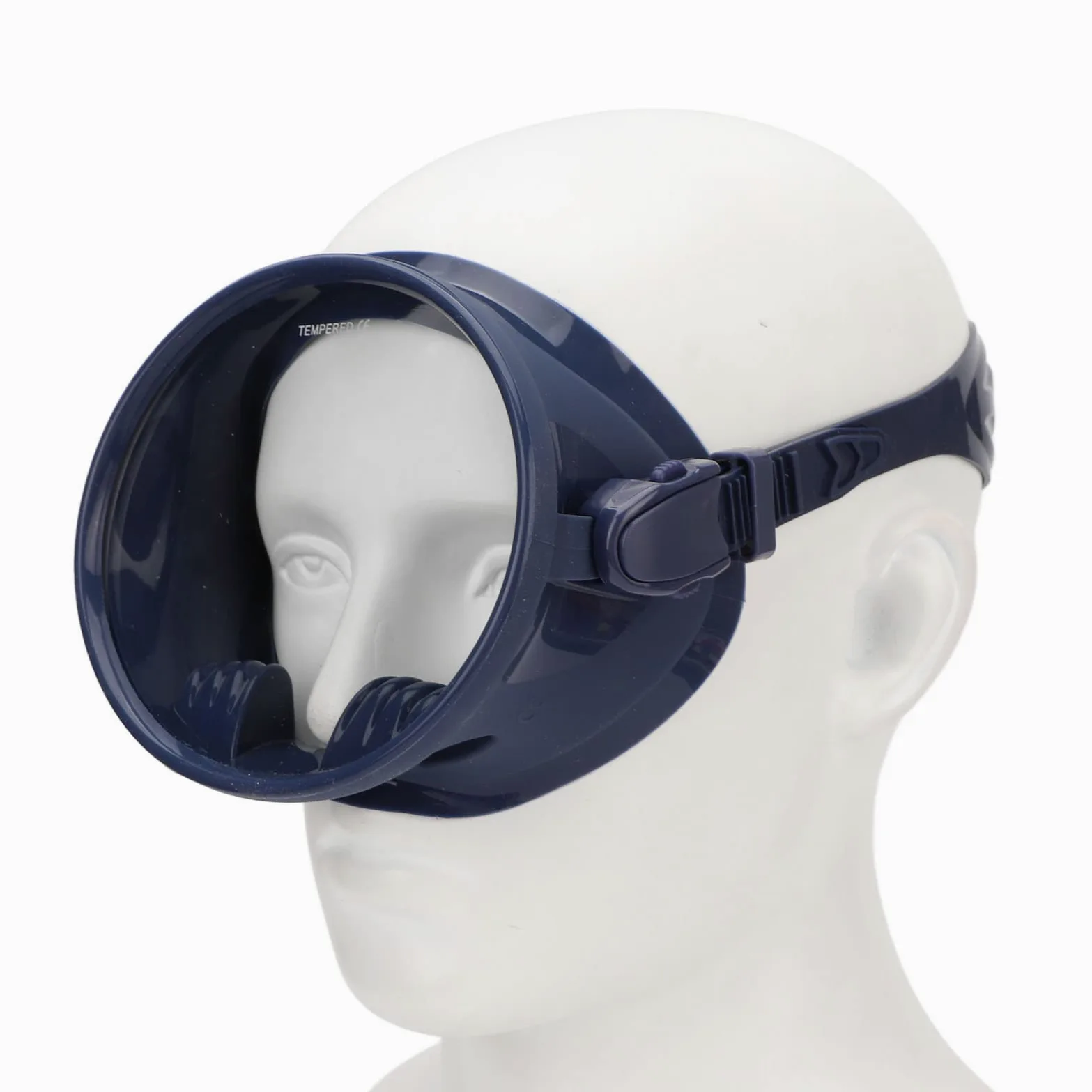 TOPINCN Gafas de Buceo, Lentes de Vidrio Templado, Gafas de Esnórquel, Silicona de Grado Alimenticio, Forma Ovalada, a Prueba de Fugas, Ajustable para Nadar