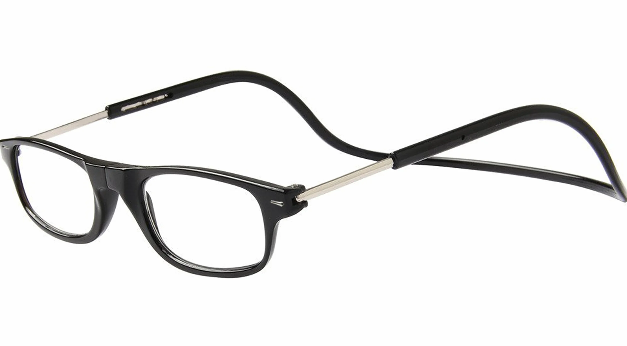 TBOC Gafas de Lectura +2.50 Dioptrías Montura Negra Magnéticas Plegables