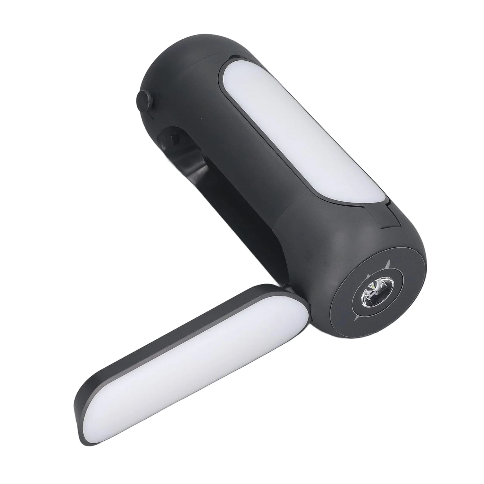Chrees Luz de camping, luces plegables de camping, linternas de camping, recargables, 10000 mAh, regulables, con mango de suspensión, para viajes (gris oscuro)