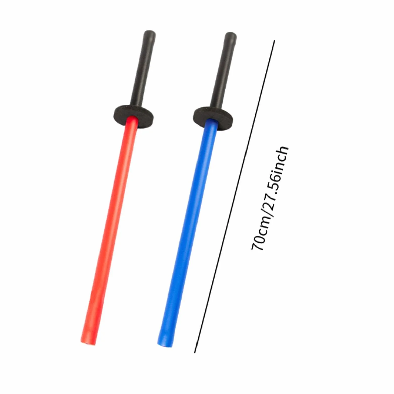 Harilla 2 Espadas de Entrenamiento de Esponja Acolchadas Bokken de Sparring Antideslizantes a Prueba de Sudor