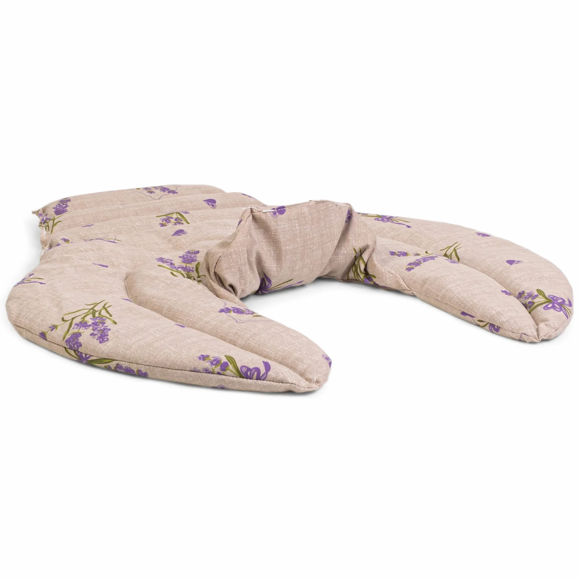 Cojín cervical térmico para cuello y hombros aroma de cereza marrón