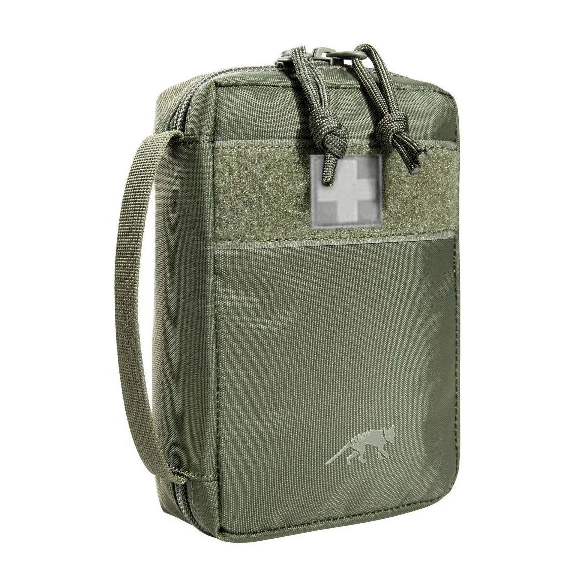 Tasmanian Tiger TT First Aid Basic - Juego de primeros auxilios ligeros para viajes y hogar, ideal para senderismo, trekking, exterior, bicicleta, oficina, verde oliva