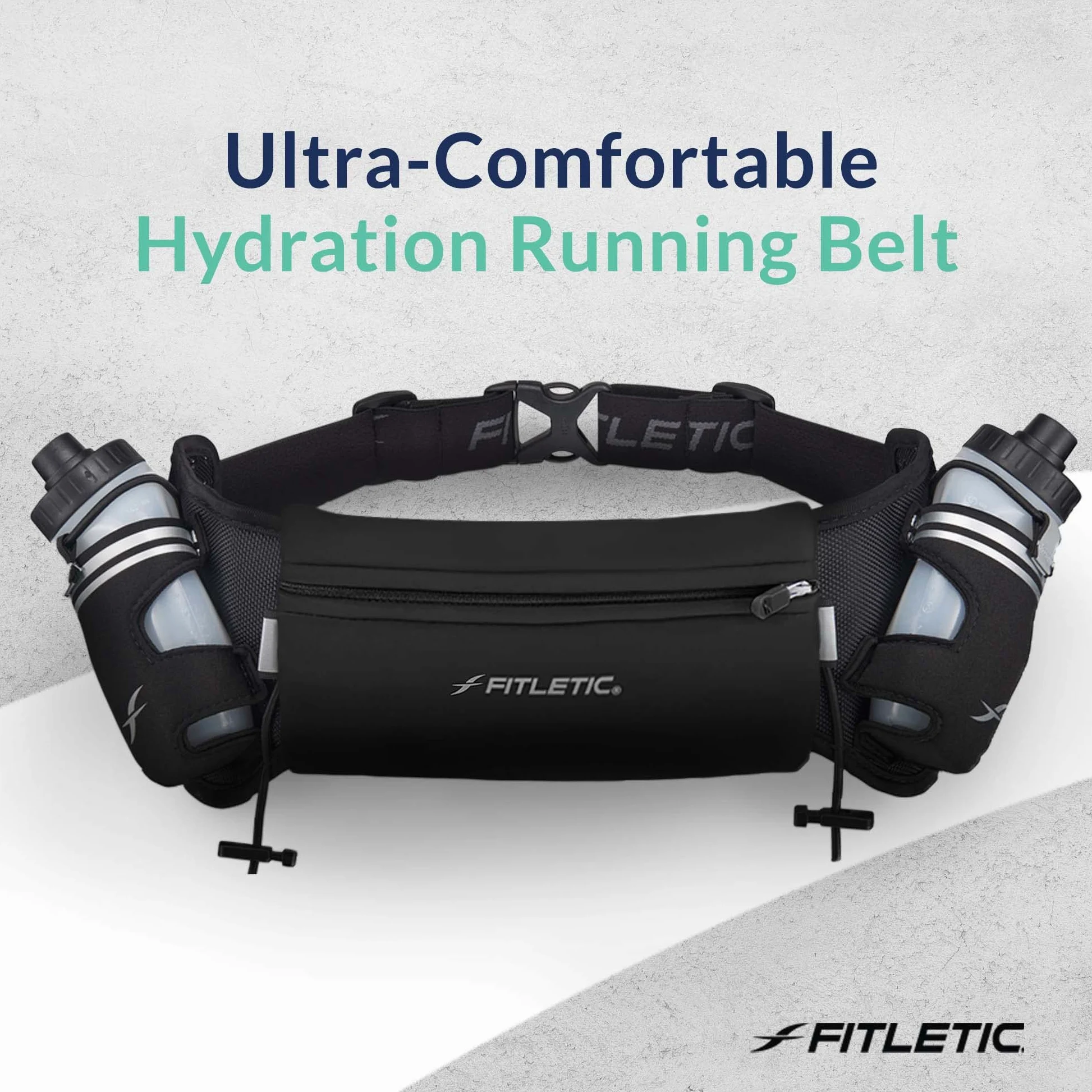 Fitletic HD08 - Cinturón de hidratación para Running
