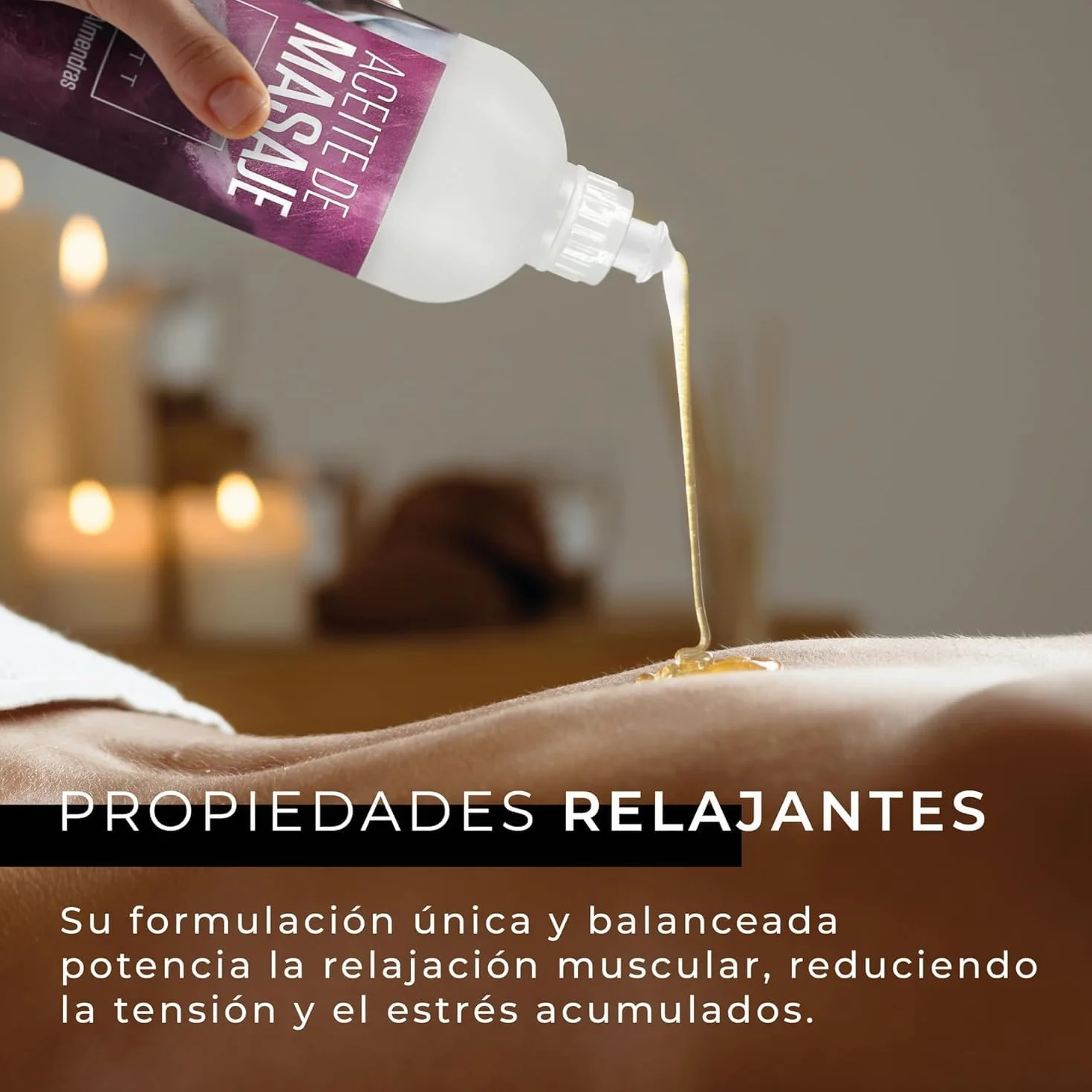 Papel Camilla Parafinado Sin Precorte Blanco Pack 4 + Aceite de Masaje 1 L