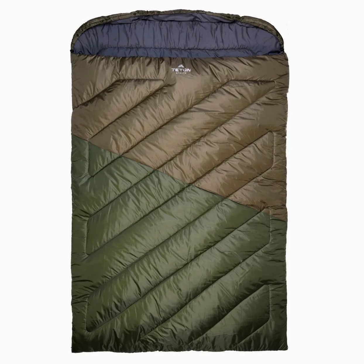 TETON Sports Celsius XXL - Saco de Dormir Doble de Franela (-18 ºC / 0 ºF, 228,5 x 99 cm)