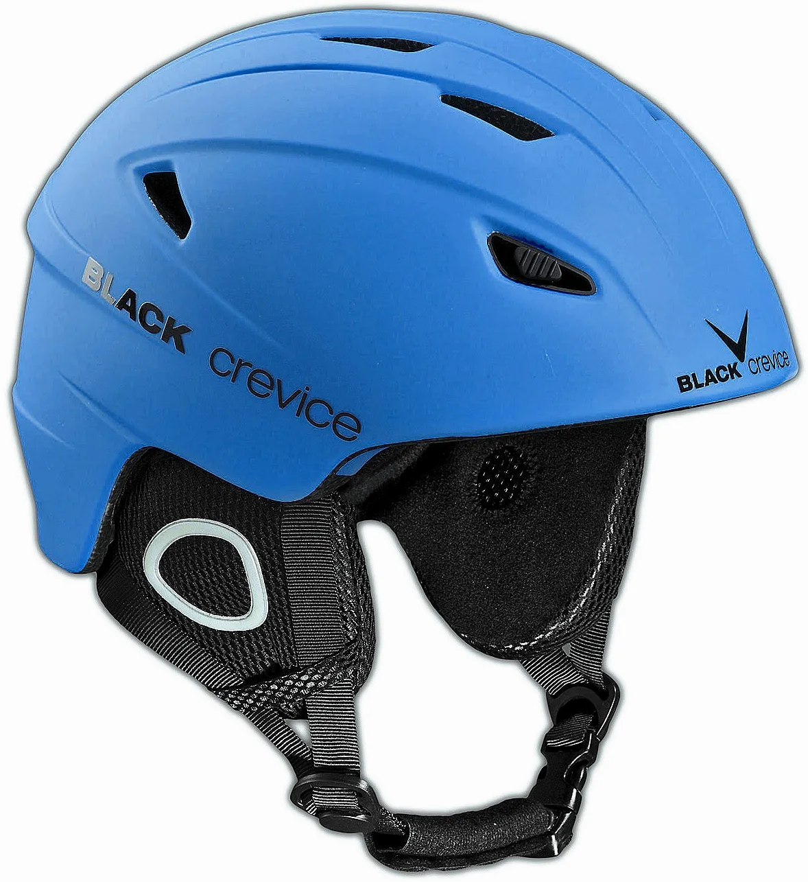 BLACK CREVICE Casco de esquí Kitzbühel I Casco de esquí de diseño Deportivo para Hombre y Mujer I Casco de esquí de policarbonato Transpirable I Talla Ajustable