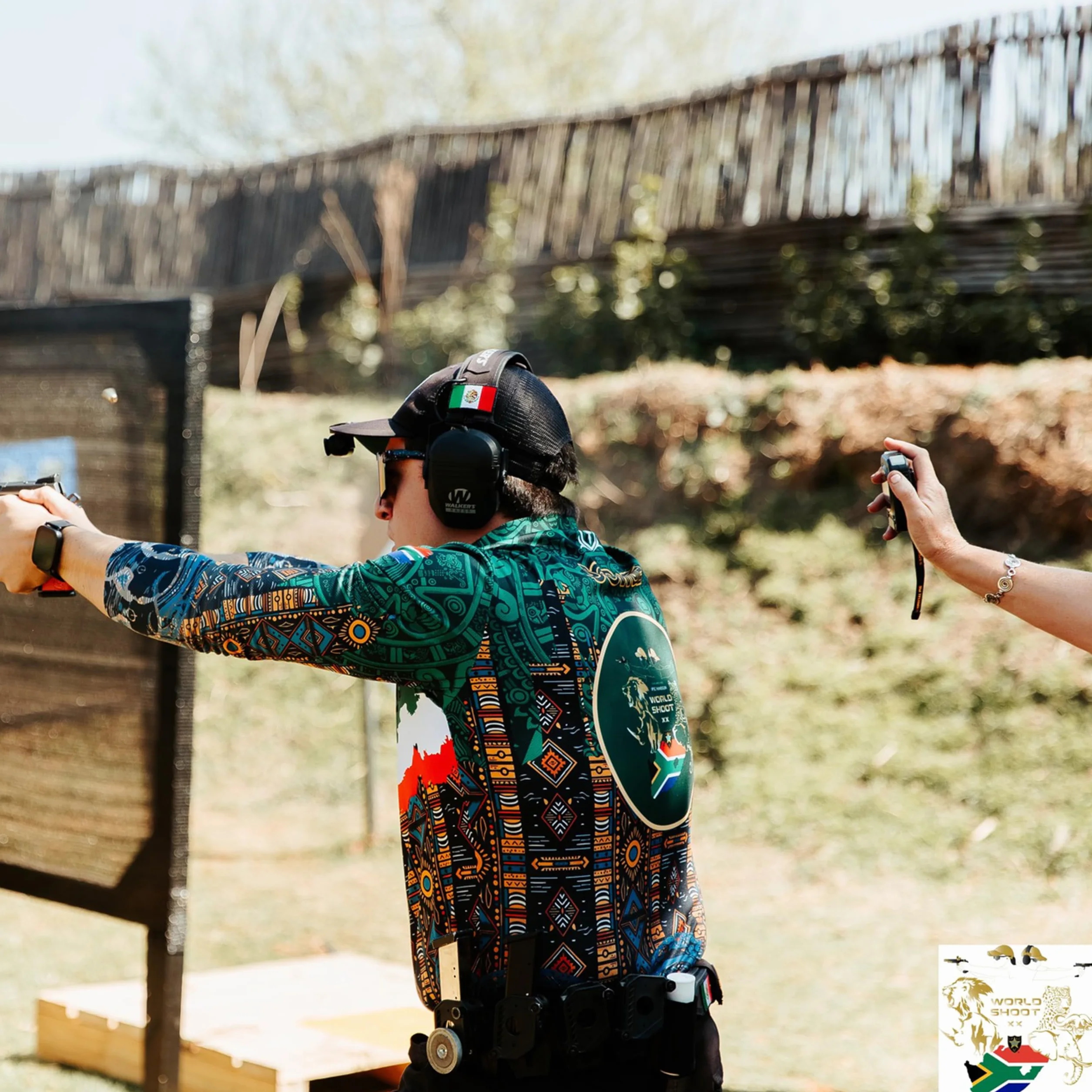 Shot Timer de Tiro – Shooting Timer para Entrenamiento y Competición, Compatible con USPSA, IPSC, IDPA, Steel Challenge, PRS & CAS (Negro)