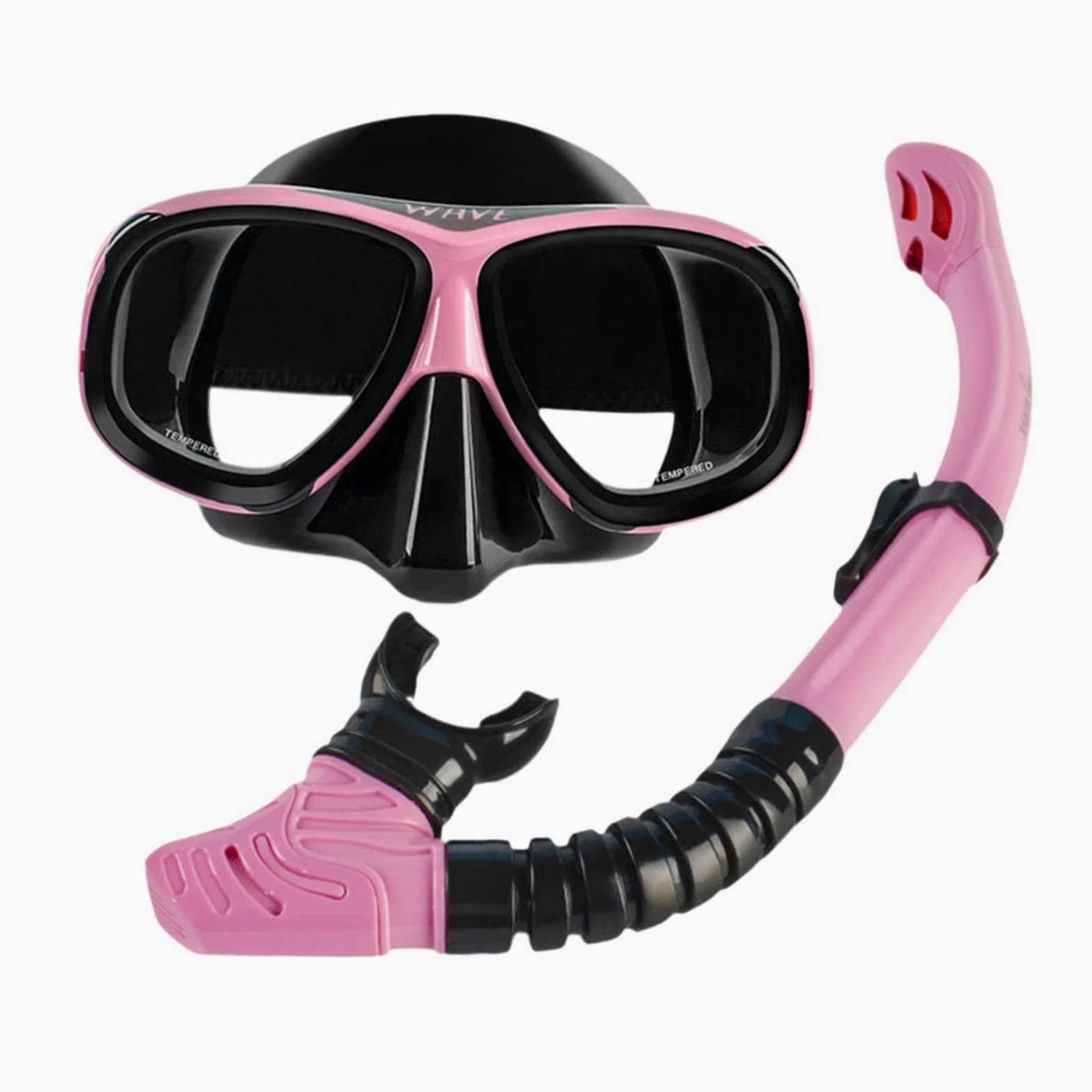 Snorkel Set Kit de Snorkel Gafas Antiniebla Mascarilla Gran Visión Tubo Silicona Anatómica Material Adecuado para Adultos