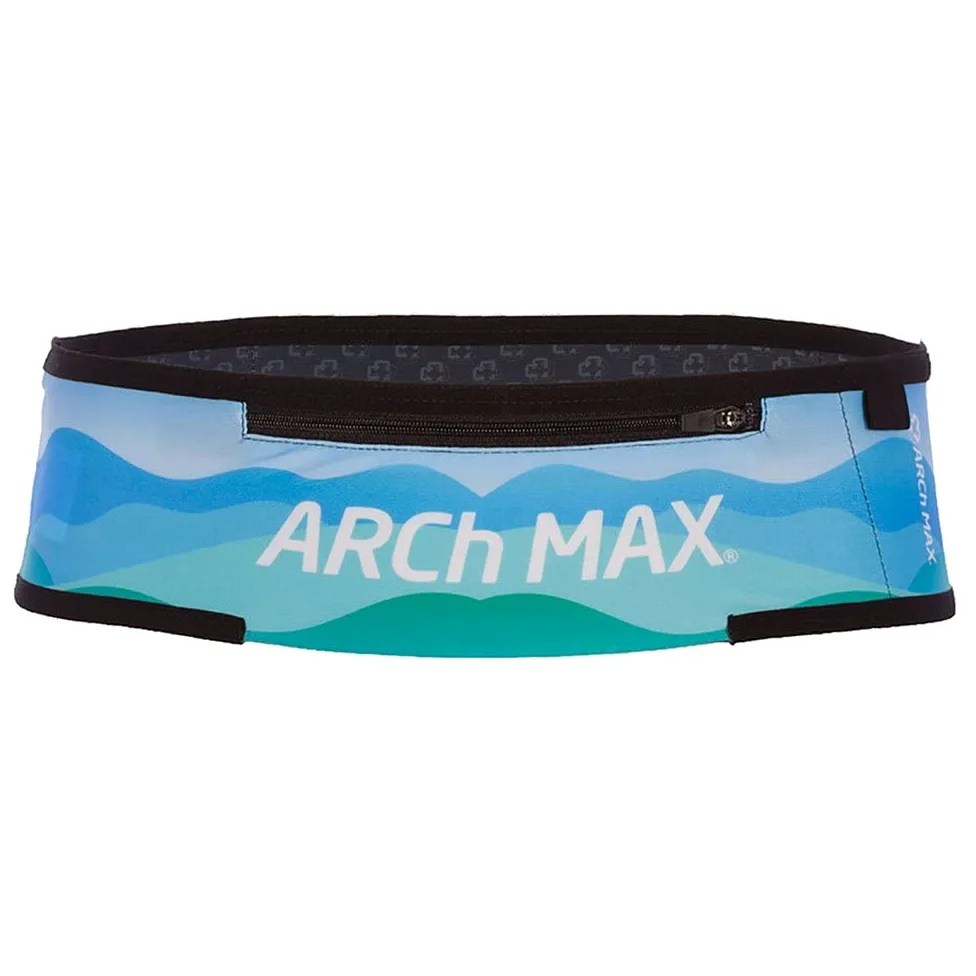ARCh MAX Cinturón Deportivo Pro Zip Azul, Talla S/M