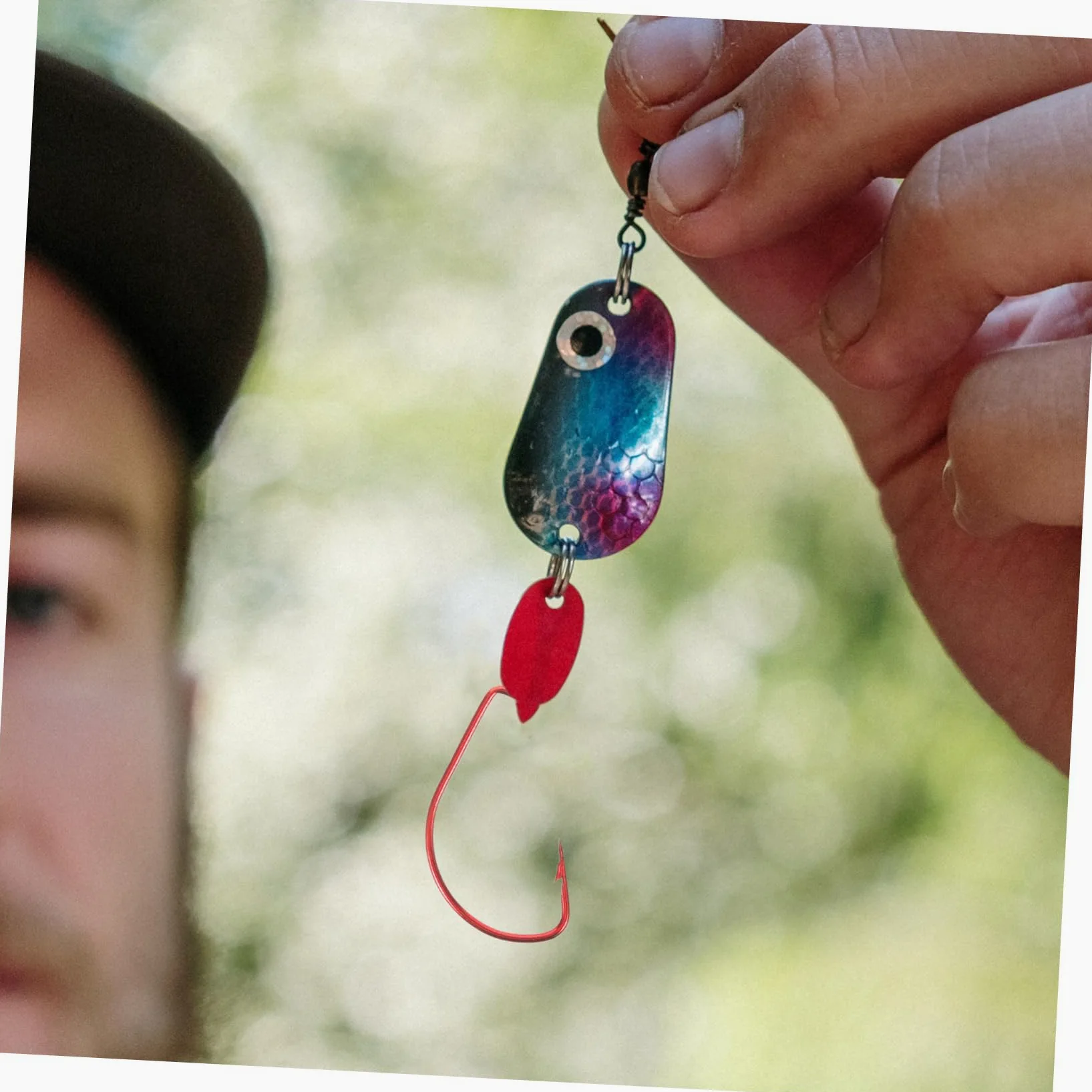 SUPVOX 150 Piezas anzuelos Compensados ​​para la Pesca anzuelos para Pescadores experimentados anzuelos de Pesca Compensados Ganchos Compensados ​​de Acero Carbono Rojo