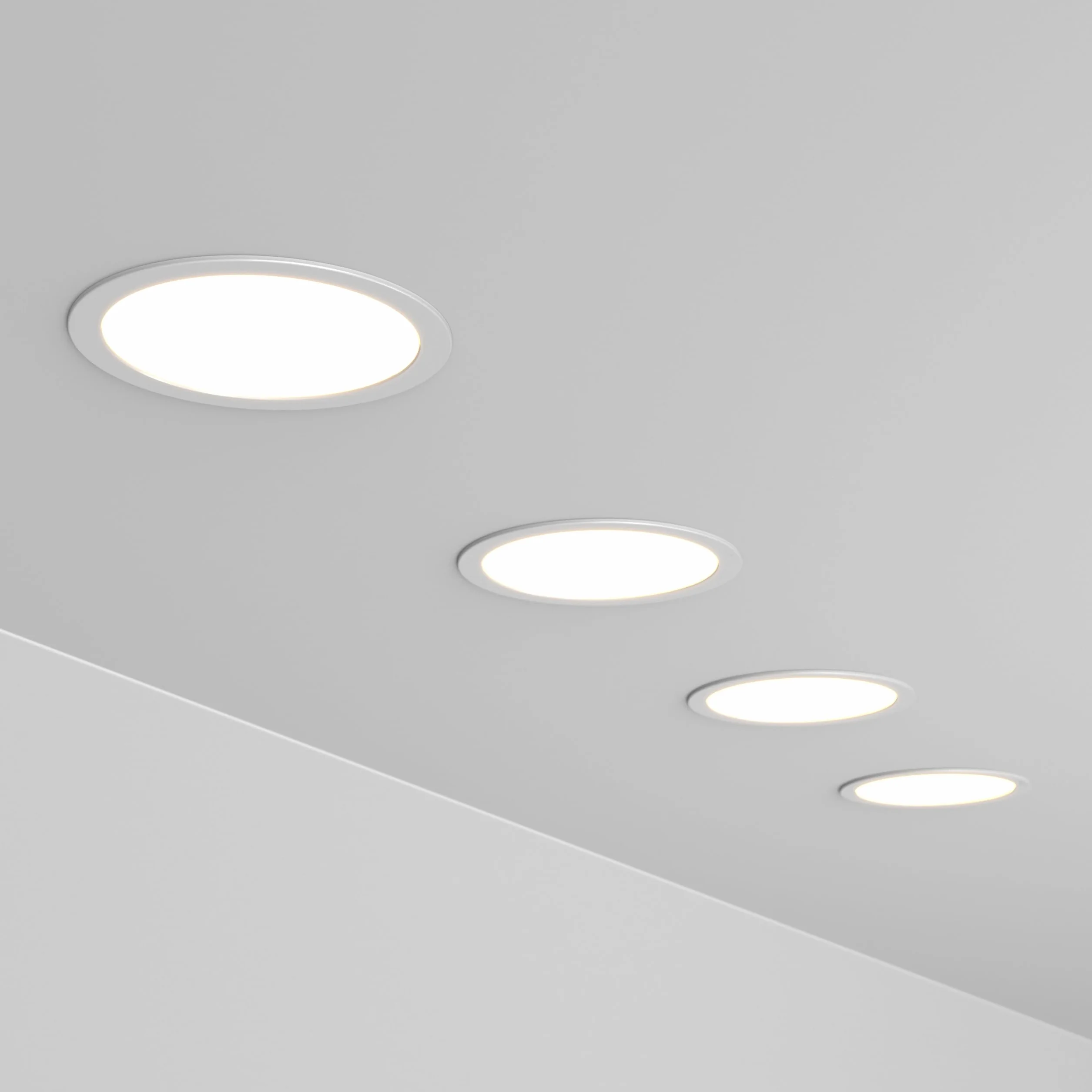 TRAXON LUXPOINT Placa downlight LED 20.5W 6500K 1900Lm IP20 Empotrable