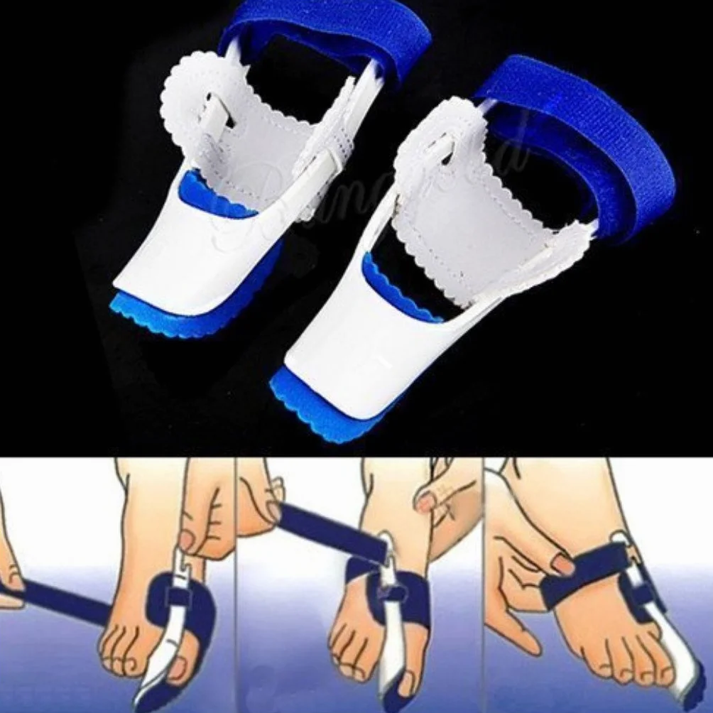 Enderezador Dedo Gordo del Pie Hallux Valgus Corrector de Alivio del Dolor Férula Nocturna