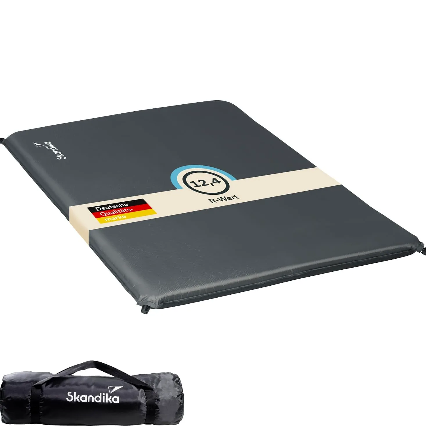 skandika Doppel-Isomatte Easy Double 198x130x10 cm