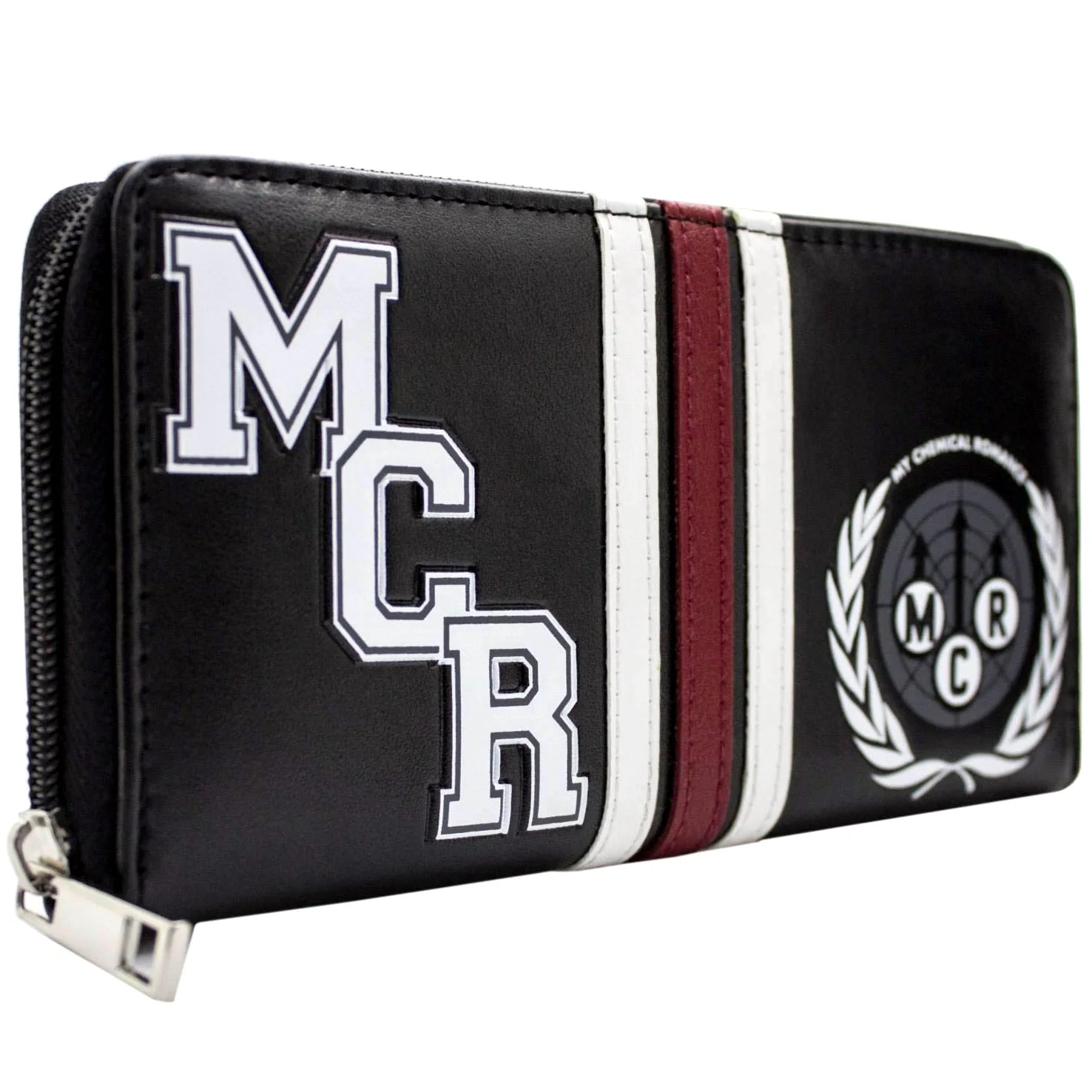 Cartera de My Chemical Romance MCR Banda de Rock Negro