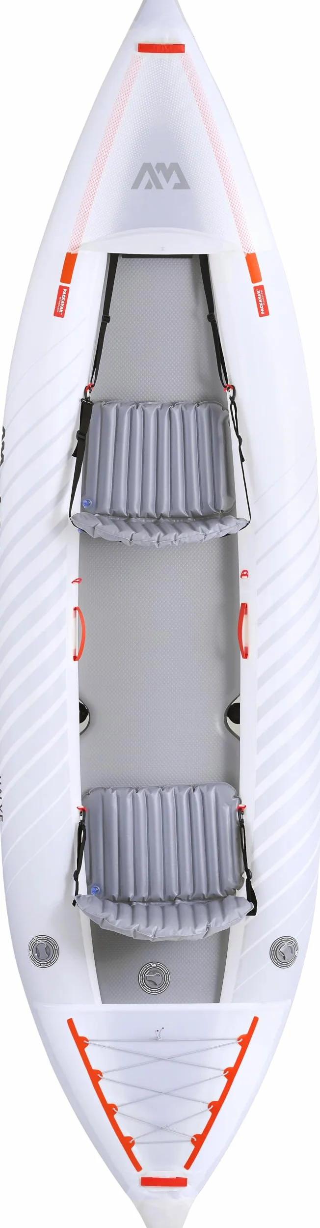 AQUA MARINA HA-398 Kayak de hierbas inflable de 2 plazas, 398 cm