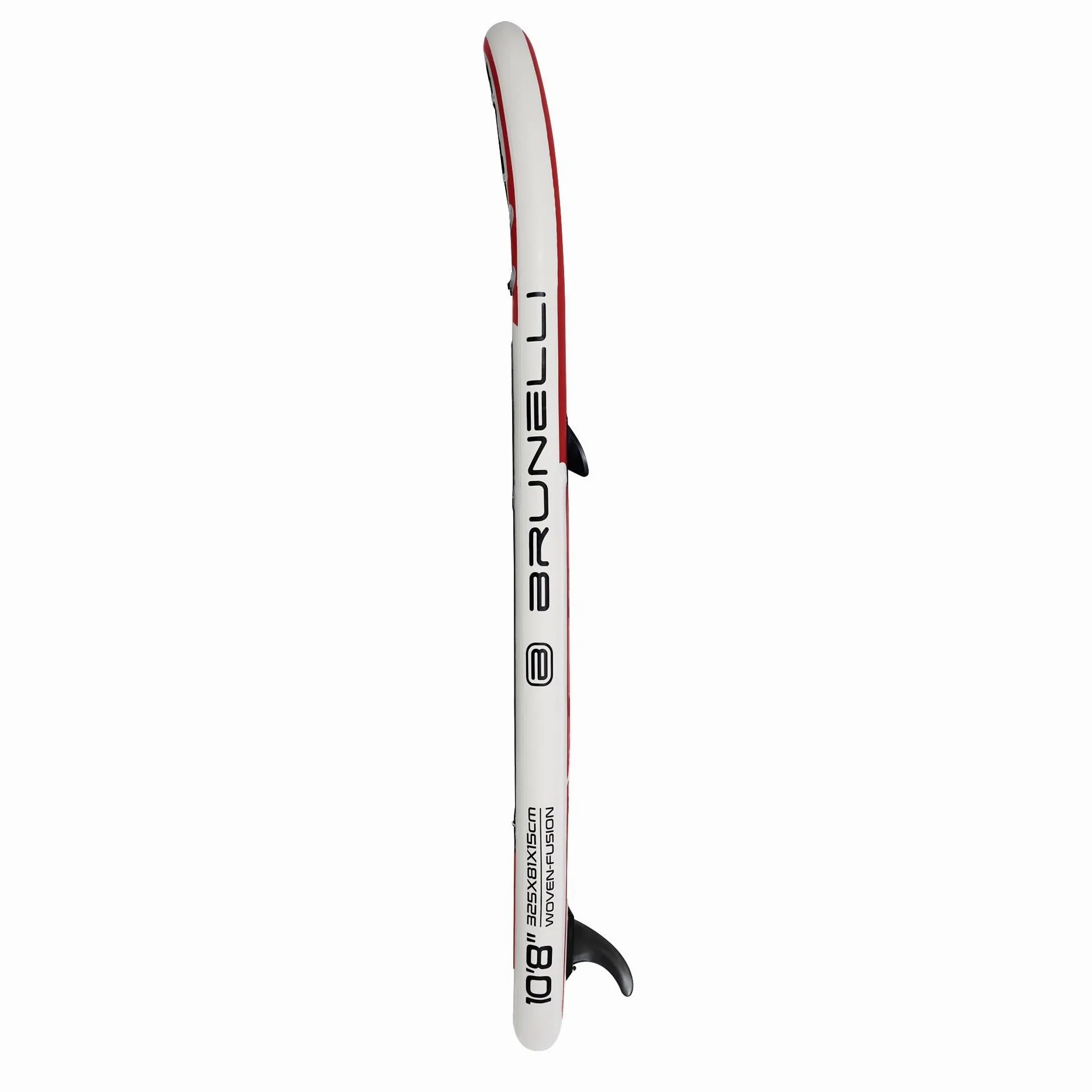 BRUNELLI 10.8 Windsurf Woven X Fusion Double Layer iSUP Board hinchable Stand Up Paddle Set rojo