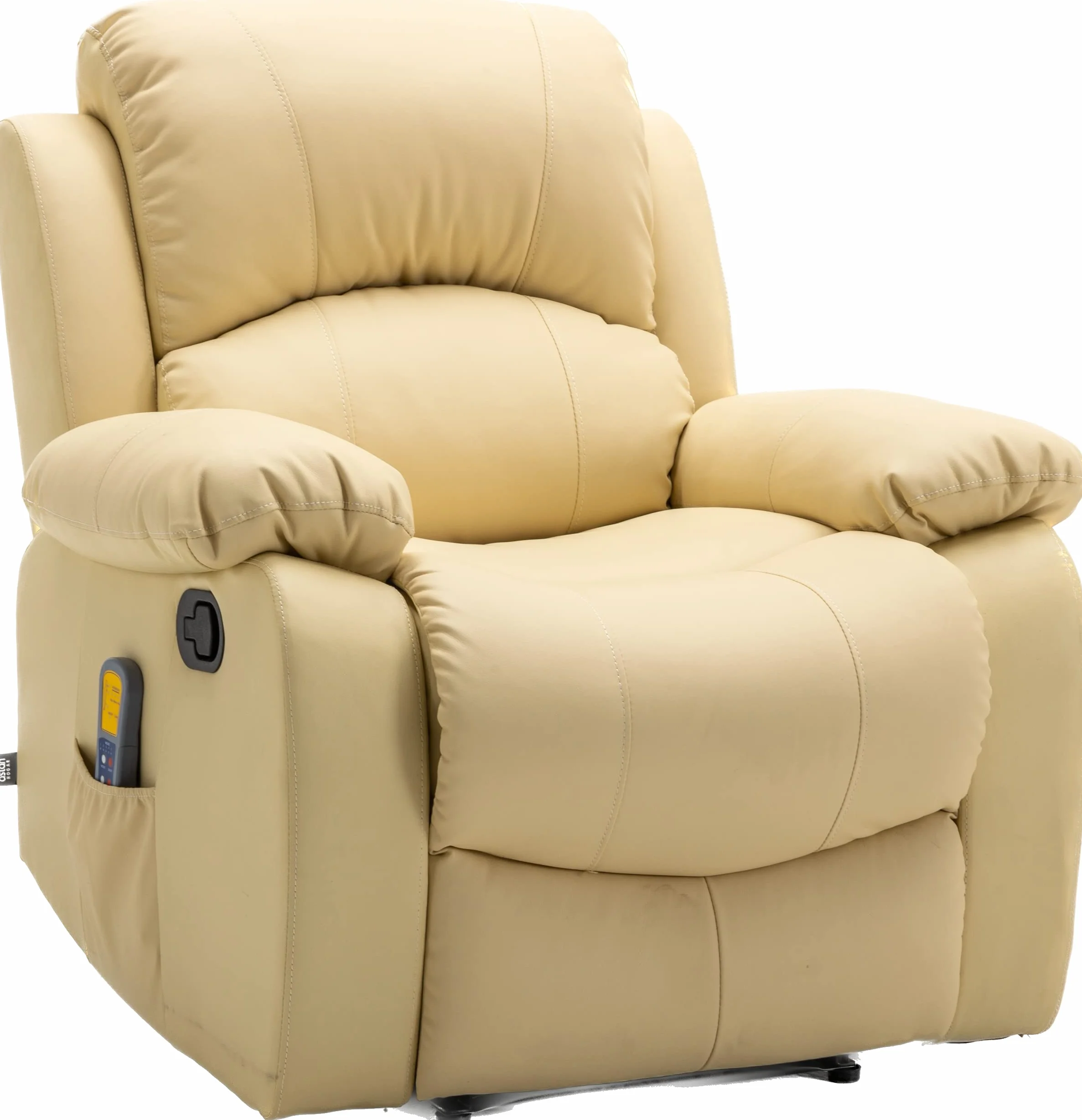 Sillón Relax Astan Hogar Ramón AH-AR30910CR con Reclinación Manual, Masaje y Termoterapia