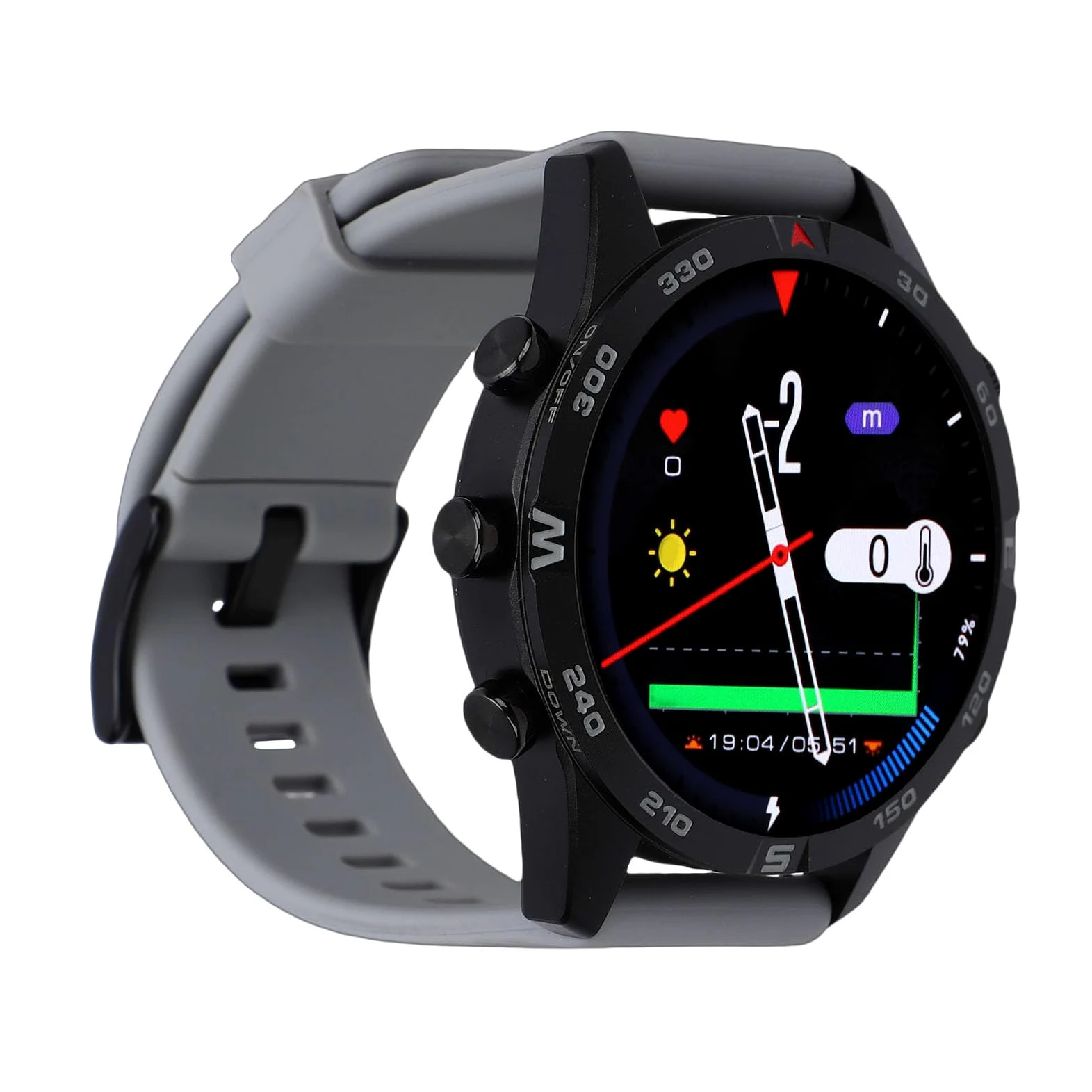 SUNGOOYUE Reloj Inteligente, Reloj de Buceo Inteligente a Prueba de Agua con Sensor de Profundidad de 100 M Duración de la Batería Pantalla de 1,43 Pulgadas para Buceo, Snorkel, Natación,