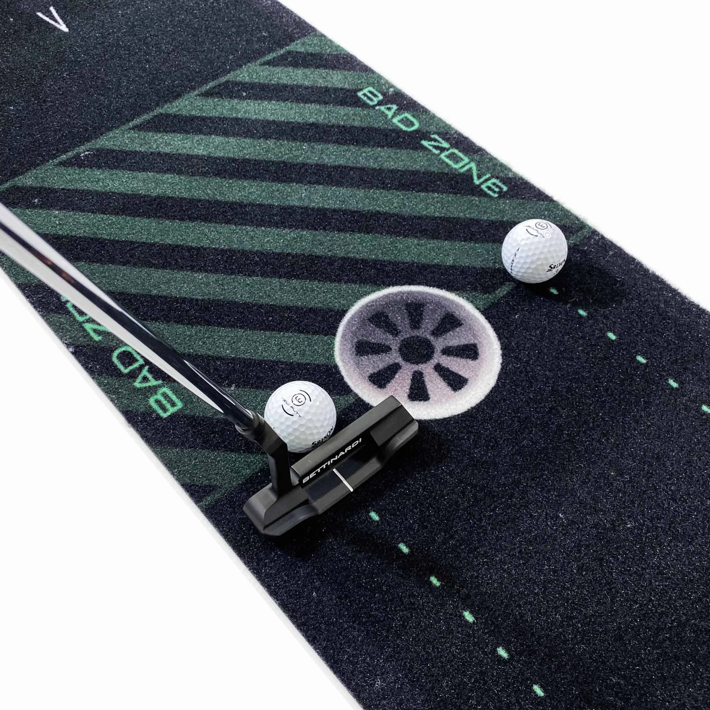 WELLPUTT - Alfombra de Putting Entrenamiento Golf - 3m First