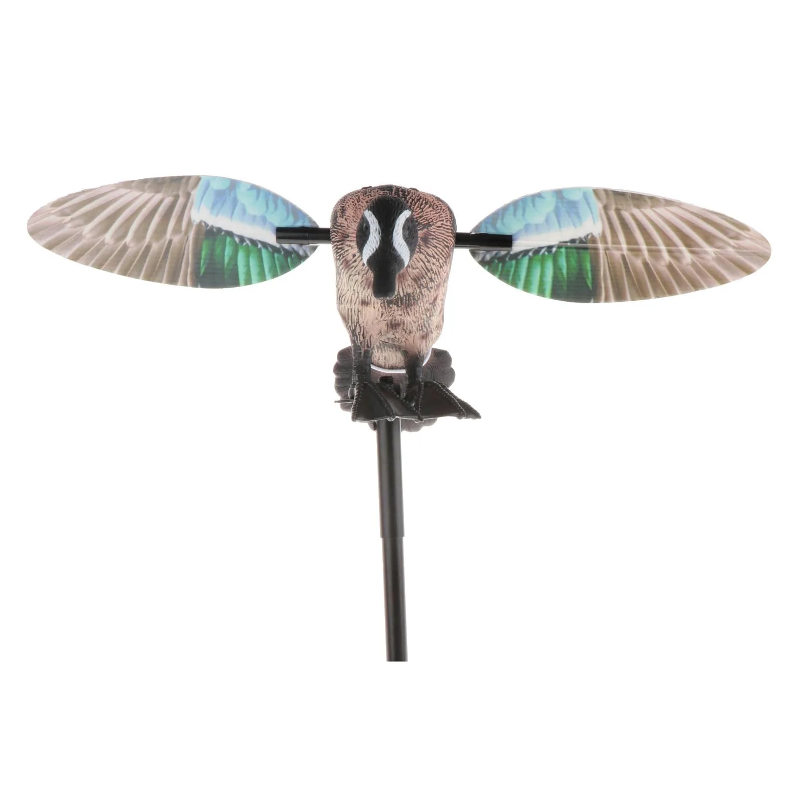 Señuelo de caza al aire libre verde azulado pato movimiento señuelo Hunter accesorios eléctricos