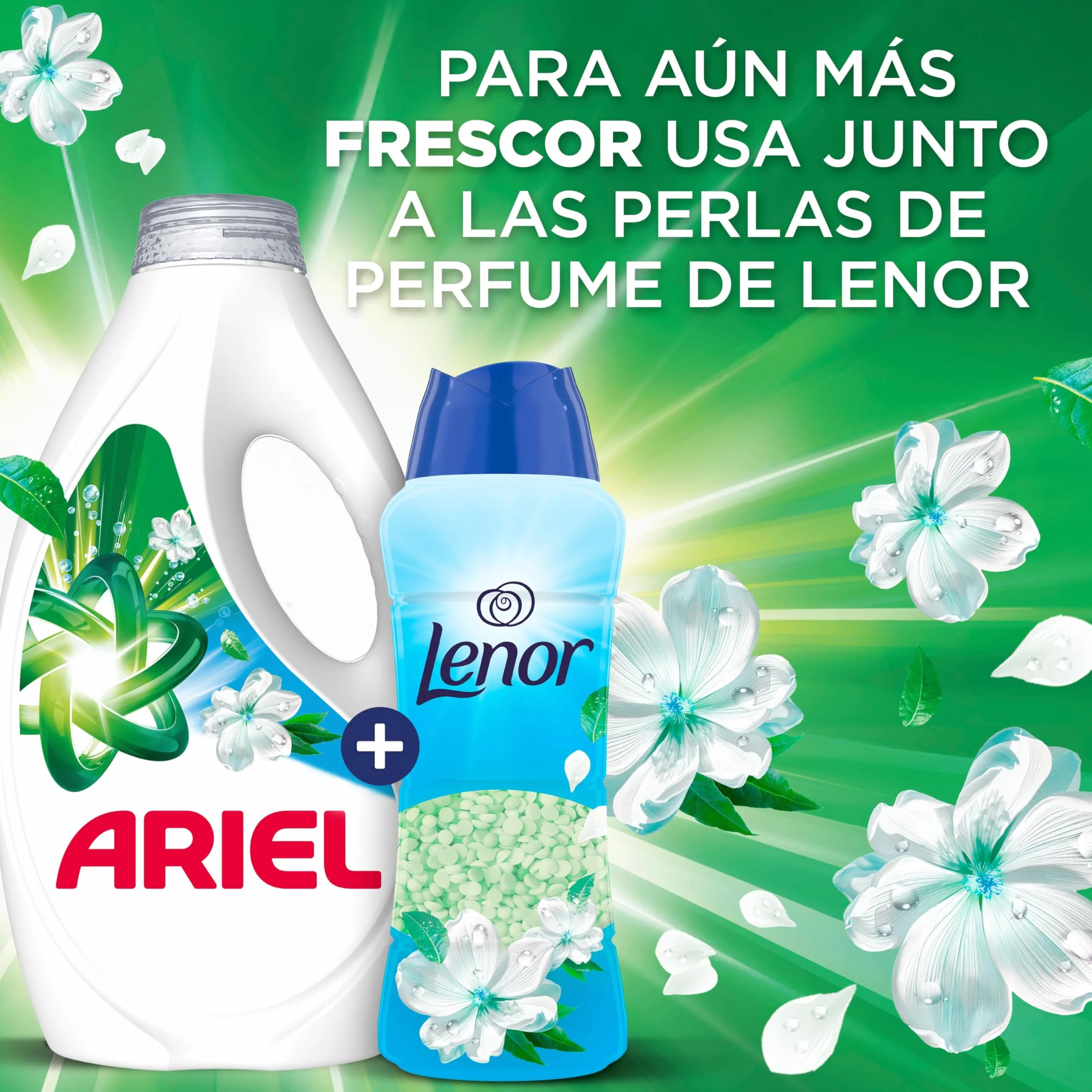 Ariel Detergente Líquido Brisa Limpia 25 Lavados