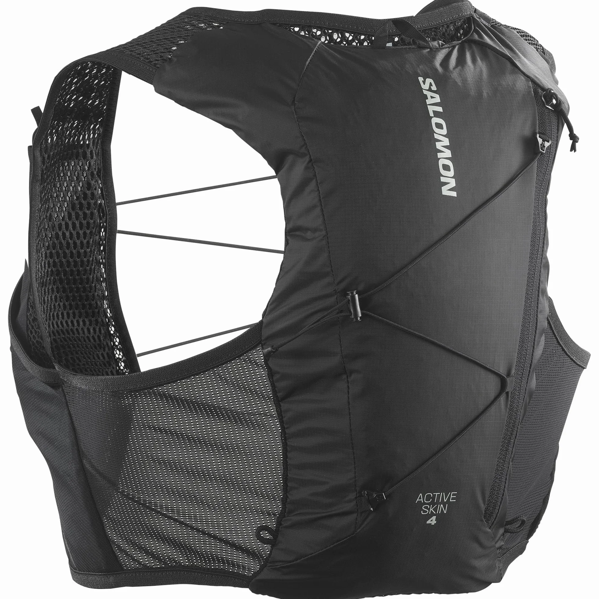 Salomon Active Skin 4 Chaleco Trail con Bolsillos Pecho de Hidratación y SensiFit