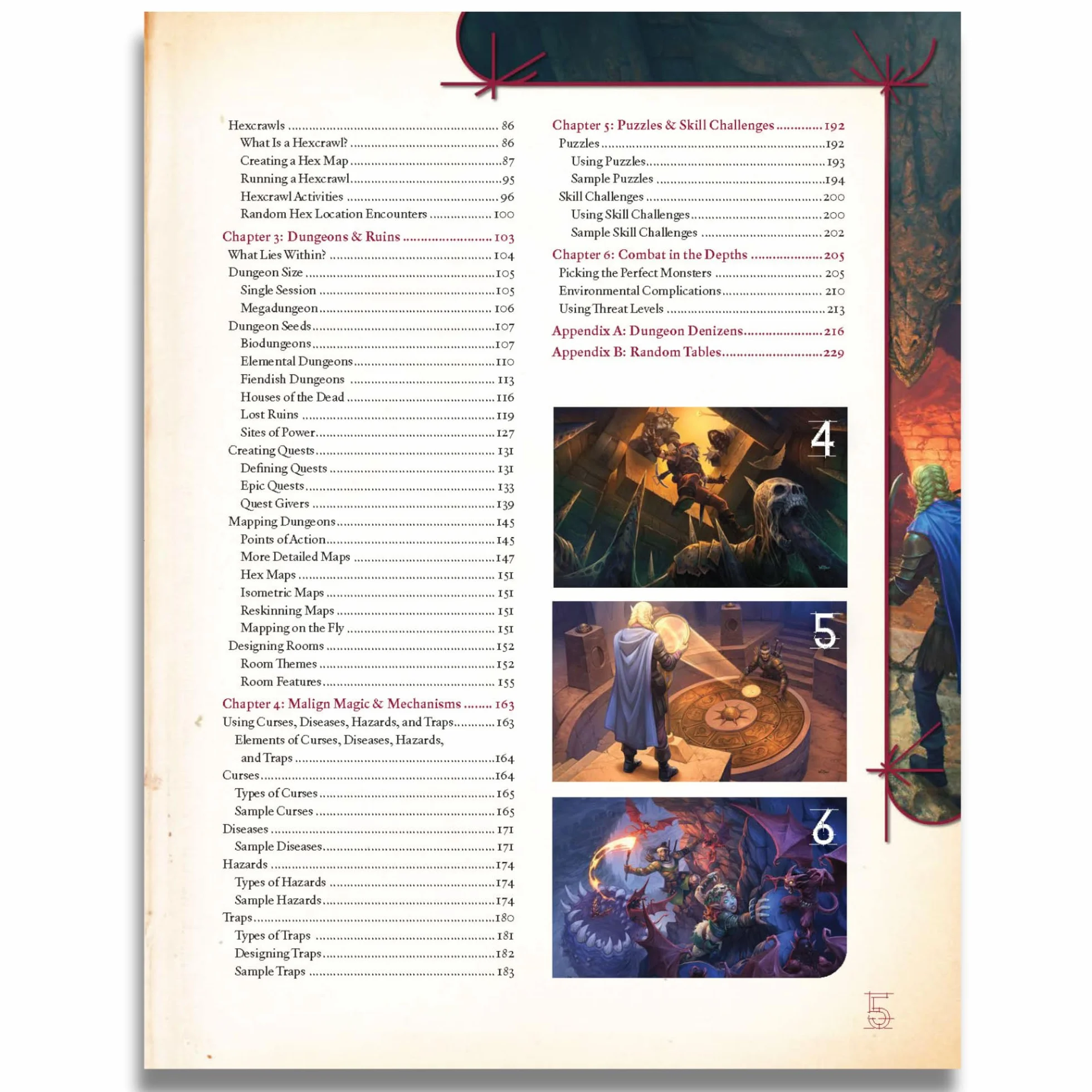 Kobold Press - Campaign Builder Dungeons and Ruins Map Folio Hardcover (VAT Exempt)