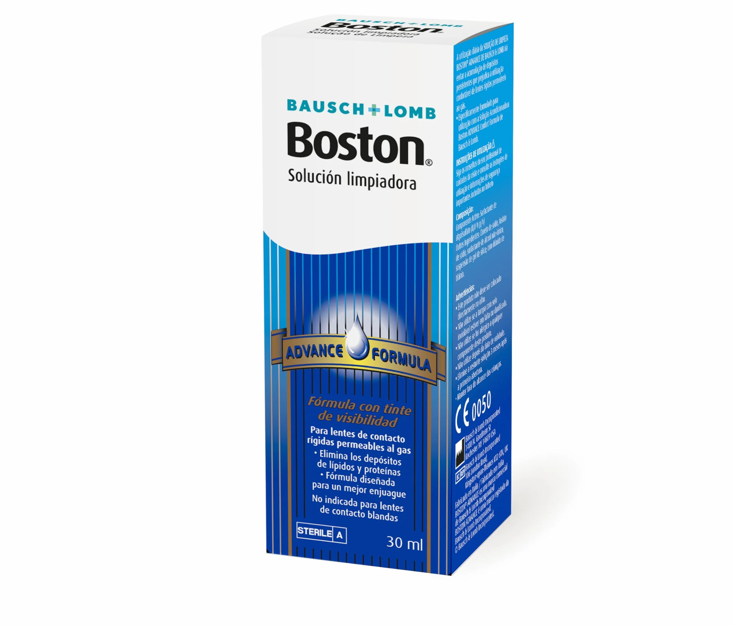 Bausch + Lomb Boston Advanced Solución limpiadora 30ml para lentes de contacto rígidas