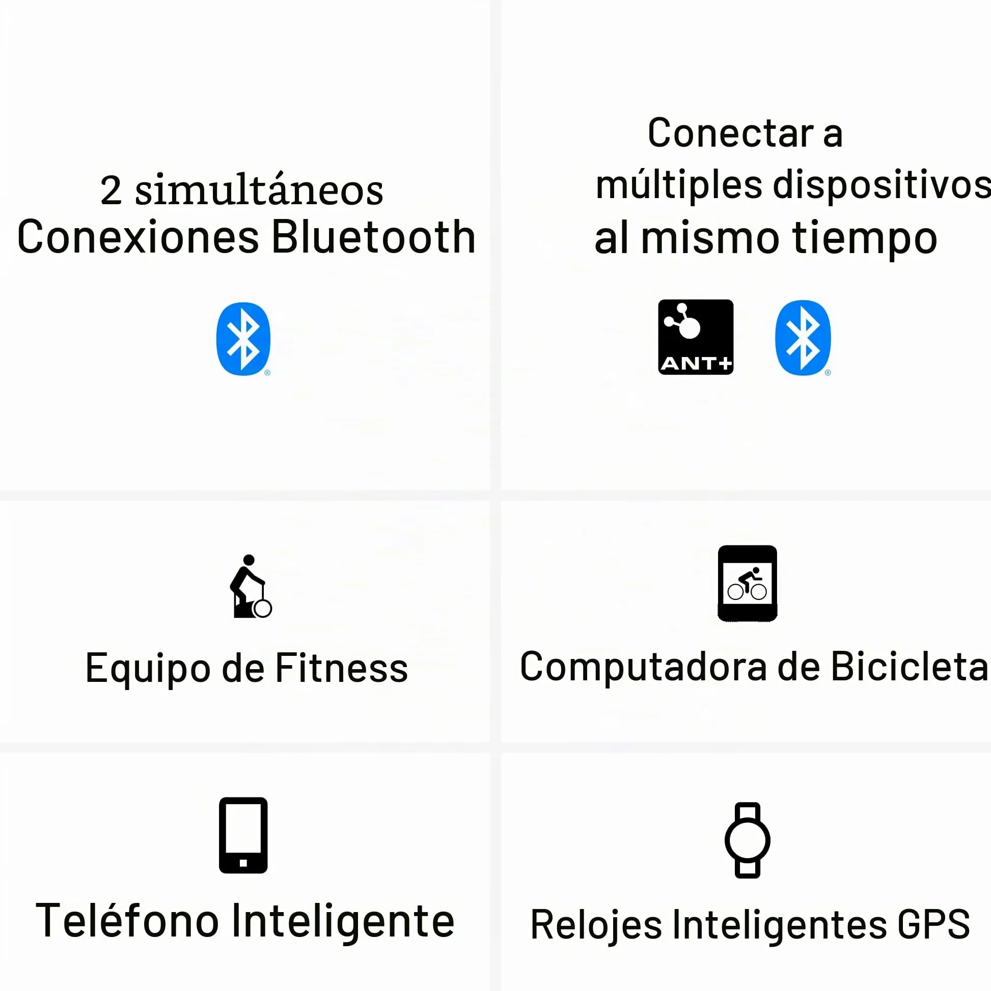 Sensor de frecuencia cardíaca Polar H10, Ant+, Bluetooth, ECG, Sensor de frecuencia cardíaca Resistente al Agua con Correa para el Pecho