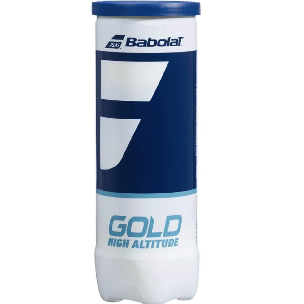 Babolat Pelotas de tenis doradas de alta altitud, estuche (72 pelotas), 3 pelotas/lata