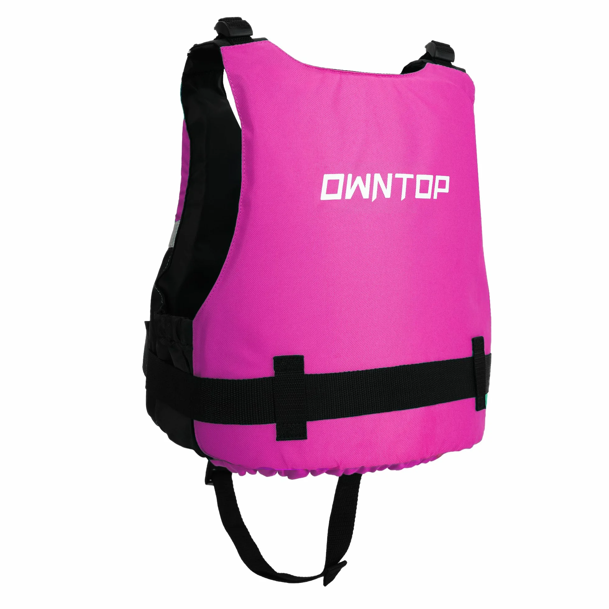 Owntop Chaleco de Natación para Jóvenes y Niños, Chaleco de Flotabilidad Ligero Unisex, Ayuda a la Flotabilidad Ajustable con Correa Inguinal Cómoda para Kayak, Pesca, Natación