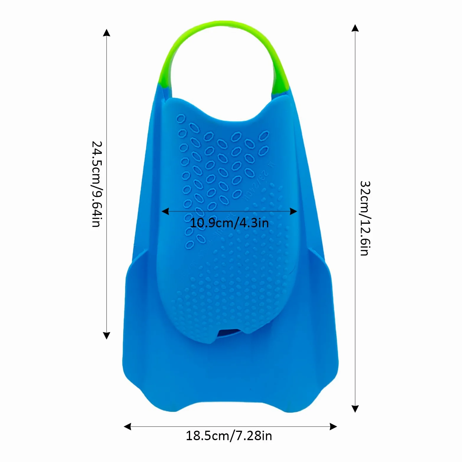 Aletas para Natación | Aletas De Tacón Abierto Portátil Corto,Aletas De Tamaño De Viaje - Adecuado Para Hombres Y Mujeres Para Uso En Piscina, En El Mar, Buceo, Buceo, Natación Y Entrenamiento
