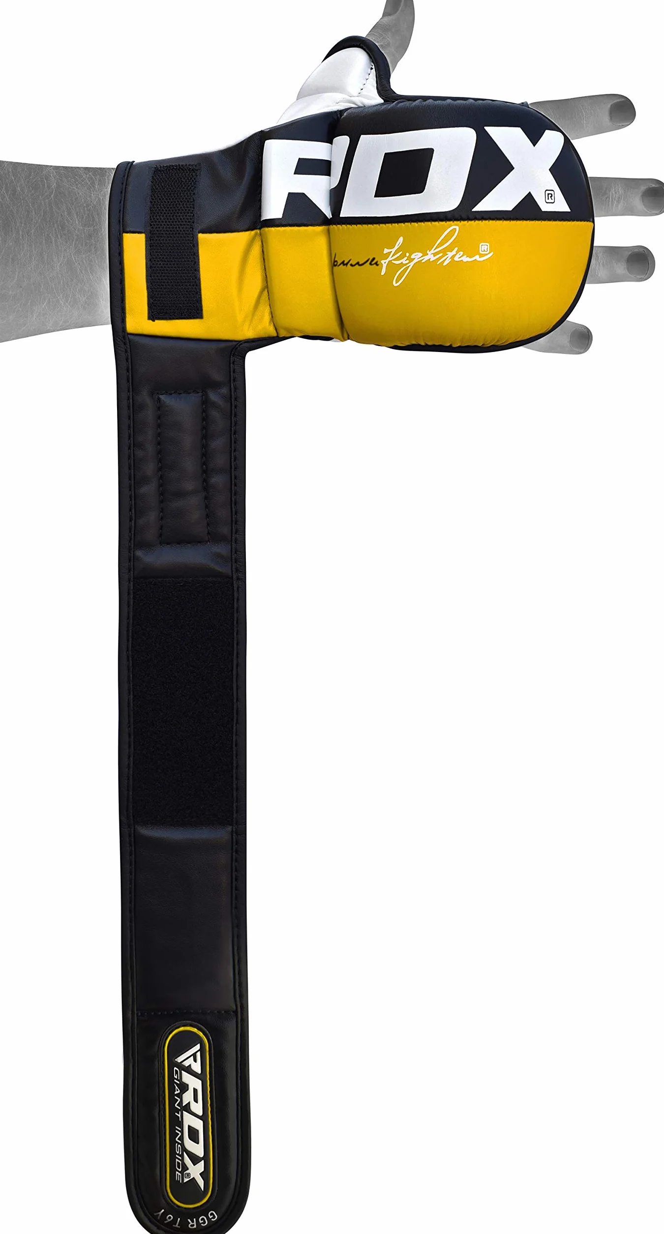 RDX Maya Cuero Guantes Boxeo Saco Sparring Entrenamiento Mitones Muay Thai Kick Boxing