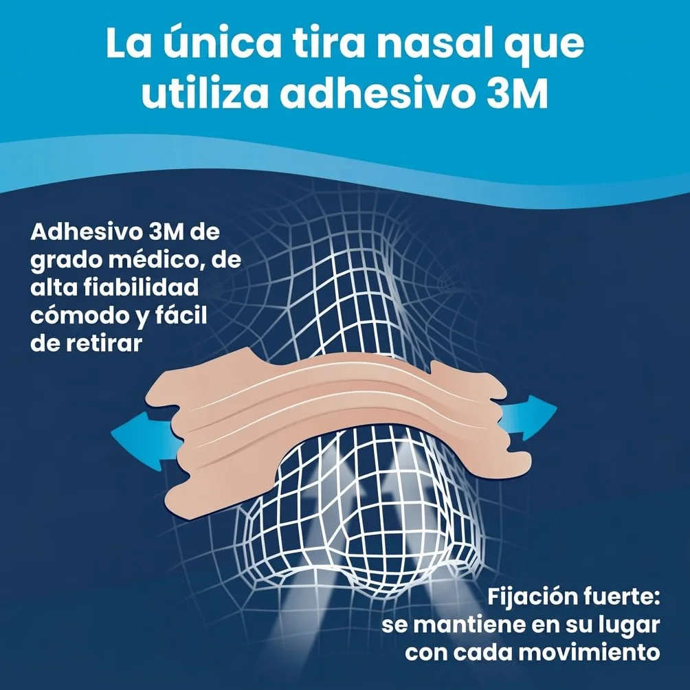 Breathe Right Clásicas 30 Tiras Nasales Alivio Congestión Nasal Reducir Ronquidos Grande