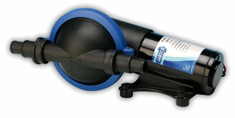 Jabsco 50880 Series Marine Drenaje de Ducha sin Filtro/Bomba de sentina, 3.7 GPM, Conexiones de 3/4 Pulgadas