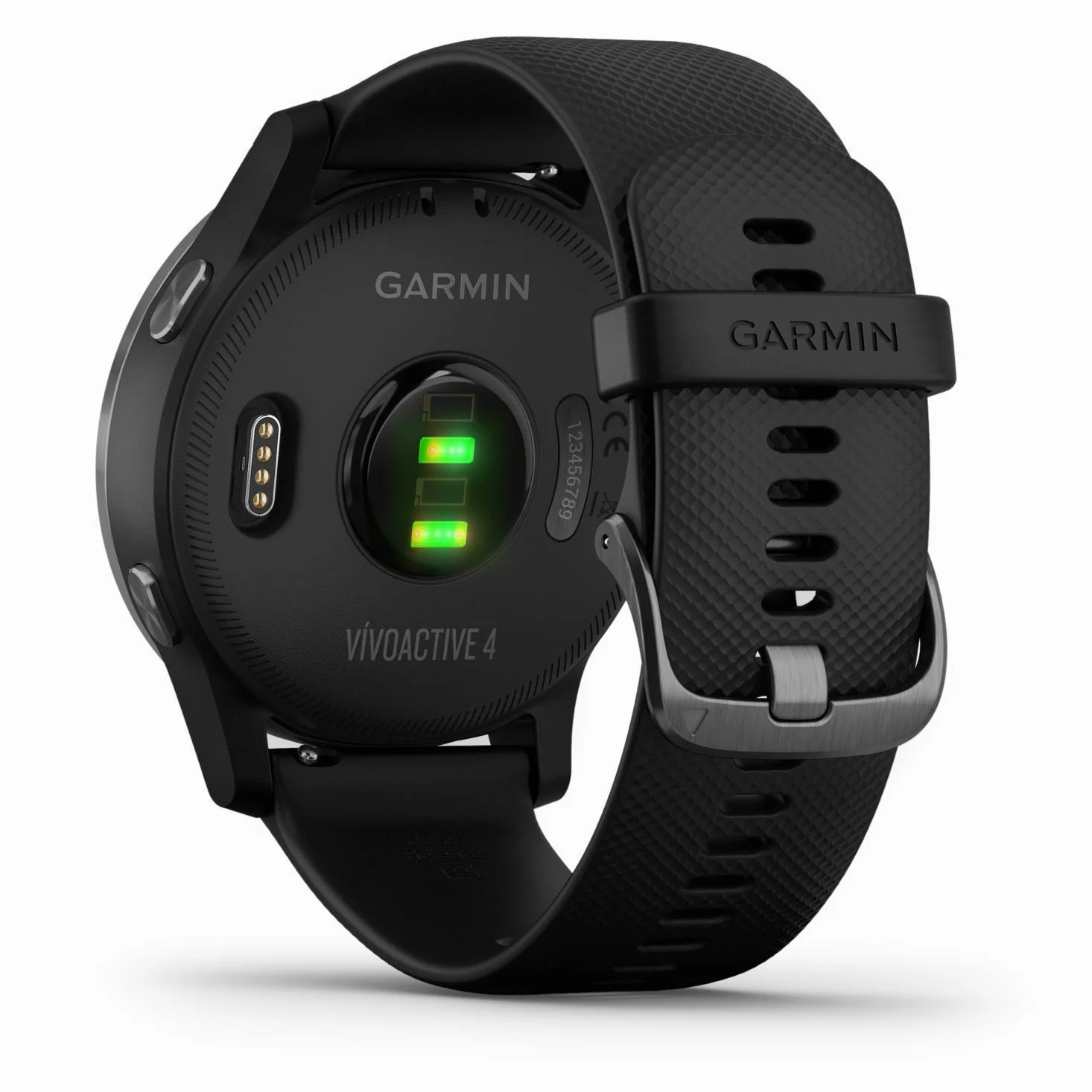 Garmin Vivoactive 4 - Reloj Inteligente con GPS y Funciones de Control de la Salud Durante Todo el día, Color Negro (Reacondicionado)