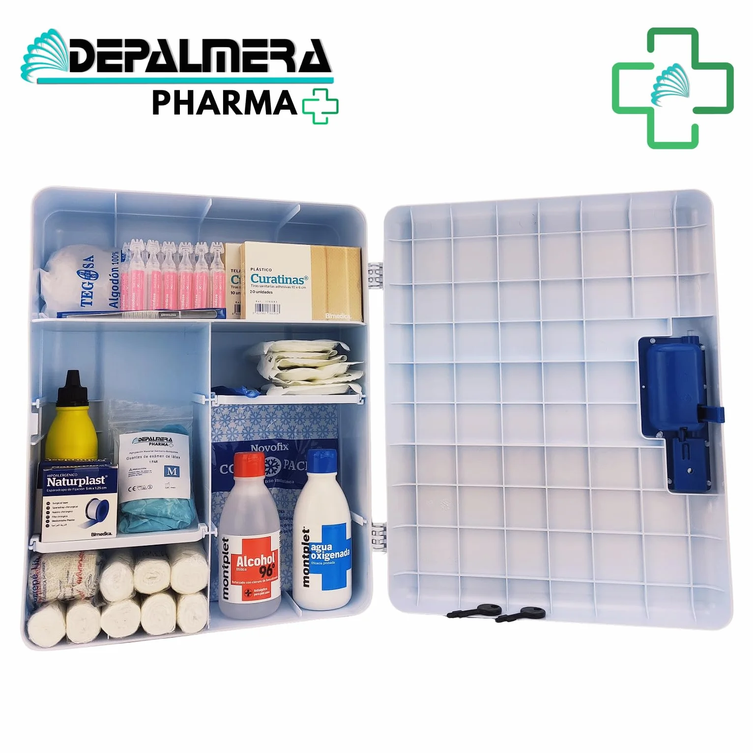 Pharma Armario Botiquin Primeros Auxilios Grande de Pared Homologado Completo