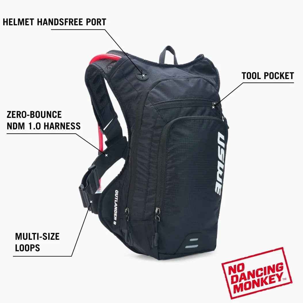 USWE Outlander - Mochila de hidratación (9 L)