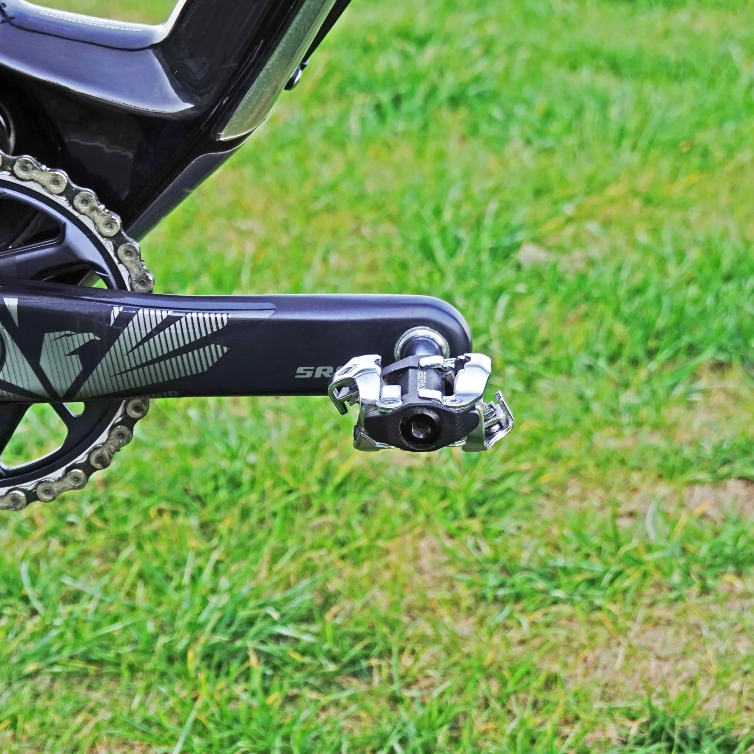 Pedales sin clip para bicicleta de montaña con tacos compatibles con tacos Shimano SPD-SH51