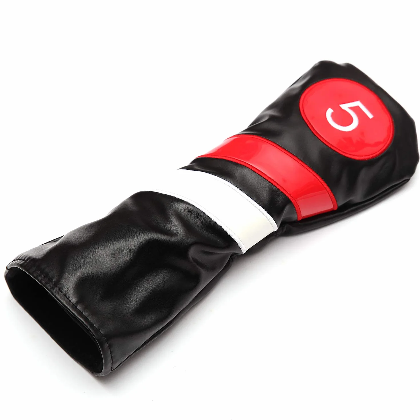 Juego de Fundas Protectoras para Palos de Golf # 1# 3# 5 de Madera para Conductor/Fairway Rescue Woods/Hybrid PU Leather Head Covers Set