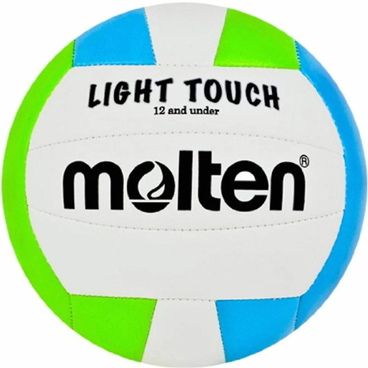 Molten Light Touch Volleyball Balón de Voleibol Ligero al Tacto, Unisex Juvenil