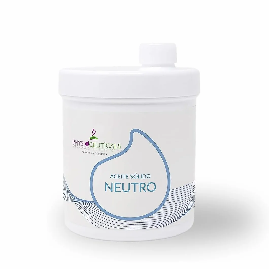 PHYSIOCEUTICALS Aceite Sólido Neutro Masaje 1000ml Base Profesional sin Perfume
