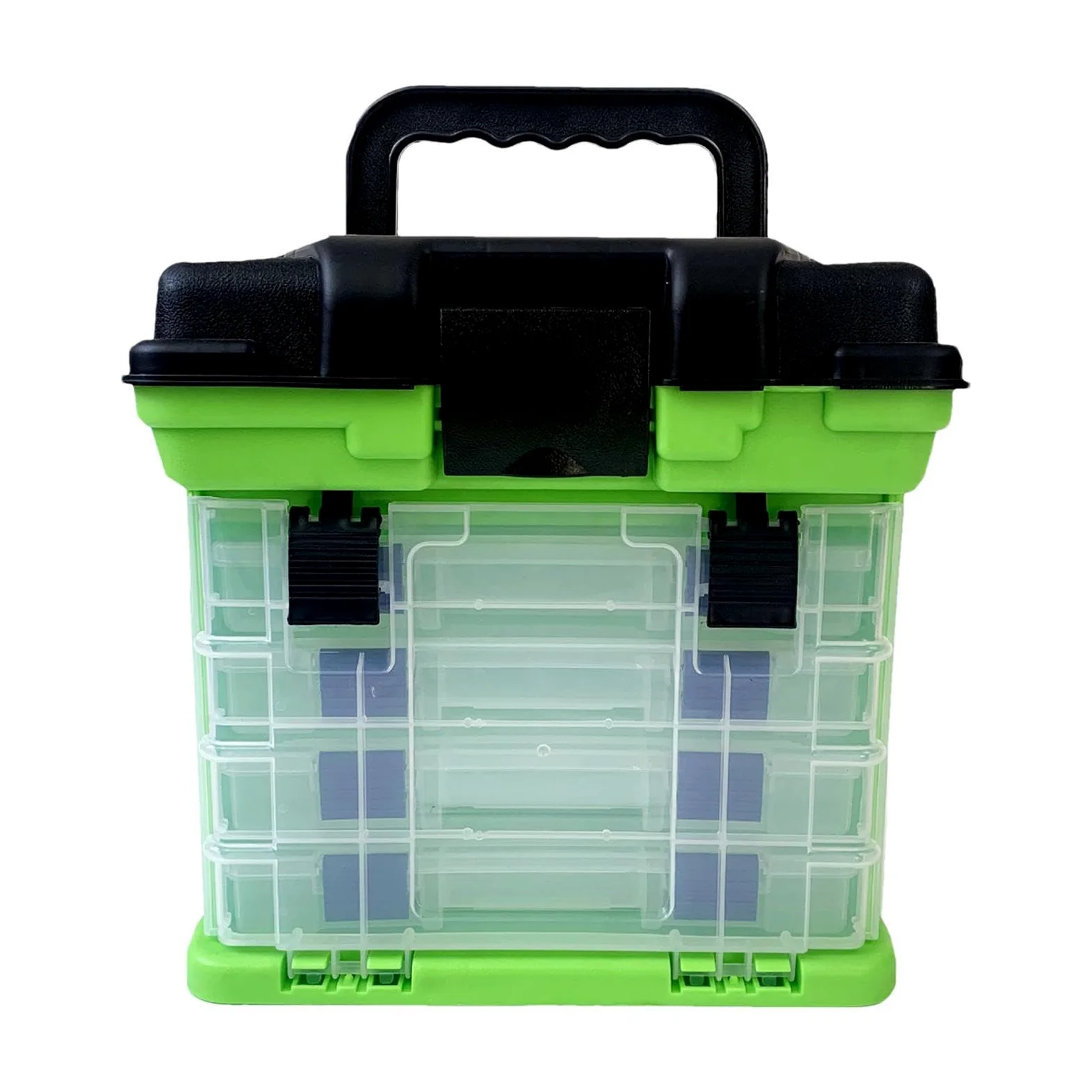 Caja de aparejos: contenedor de cebo de de 4 capas, organizador portátil de aparejos de, caja de utilidad de aparejos, caja de almacenamiento de marina para organizar | de aparejos de, de utilidad de aparejos, de almacenamiento de marina para organizar