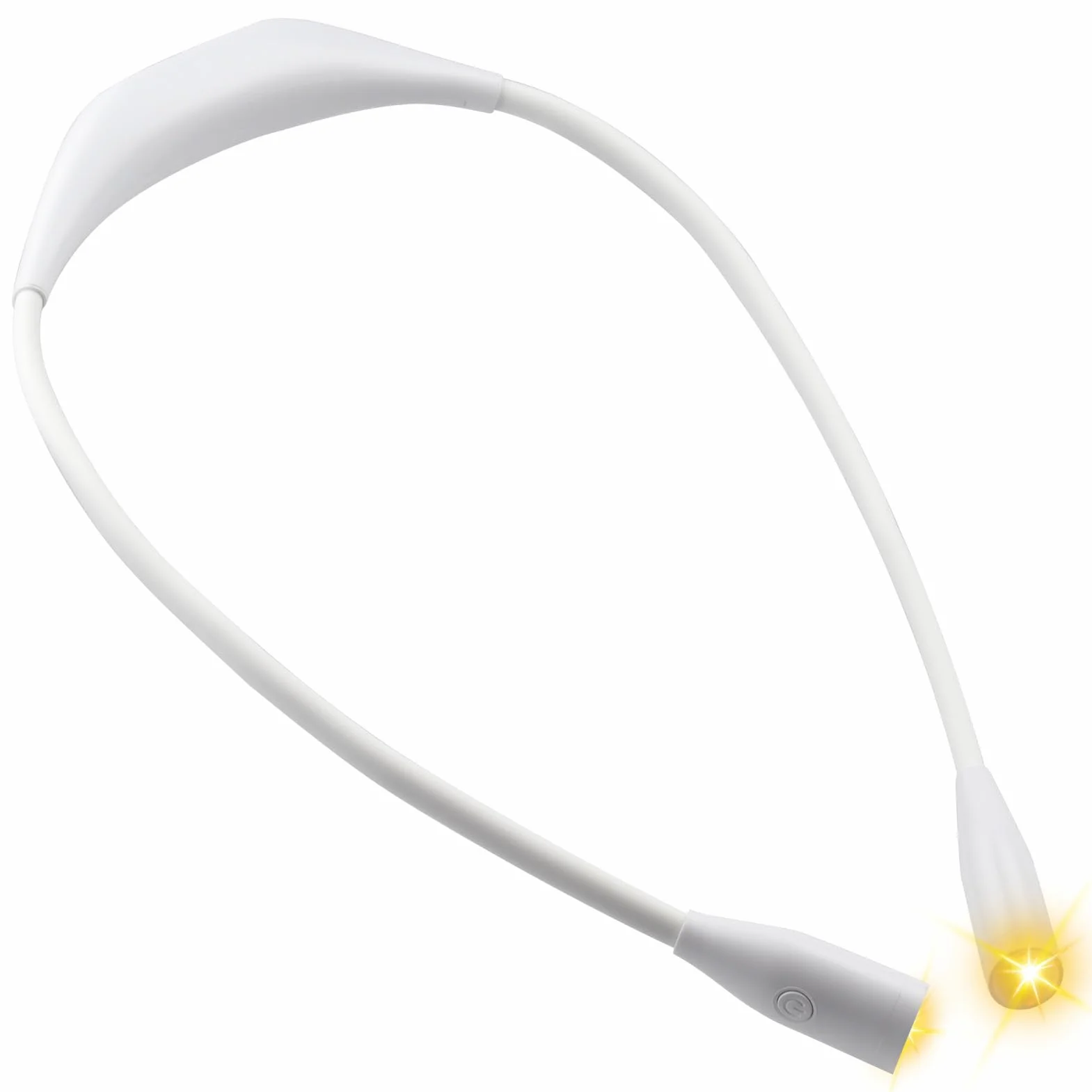 Lámpara de Cuello Lumi Crealis, Luz Ajustable Recargable 3 Colores 9 Niveles Brillo, Collar Flexible Rotación 360°