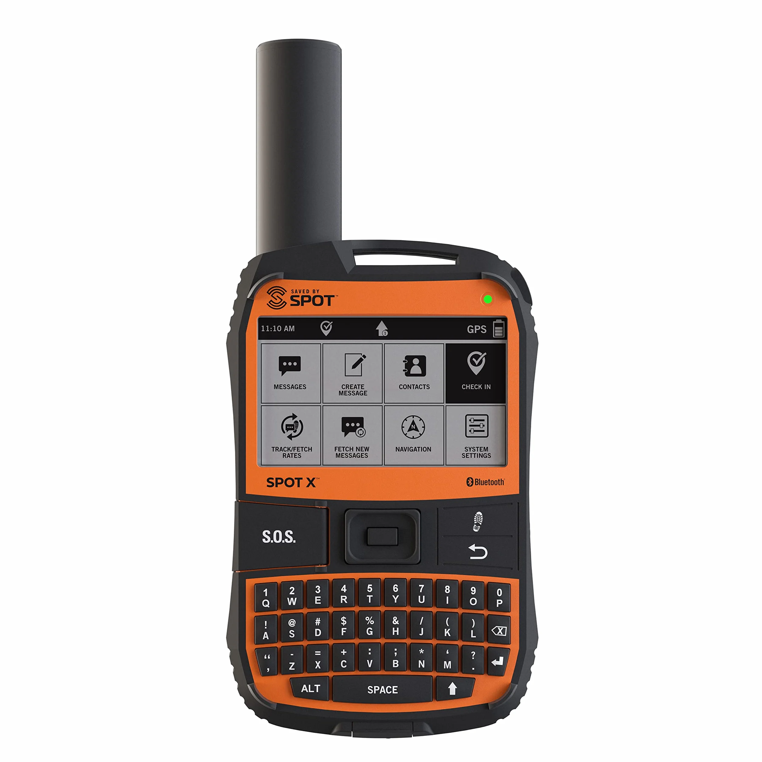 SPOT X Mensajero Satelital Bidireccional con Seguimiento GPS | Dispositivo de Mano para Senderismo, Acampada y Trabajadores Solitarios y Comunicación Fuera de la Red | Red Satelital Globalstar | Se