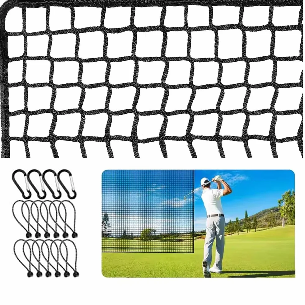 NEWFUN Red de Golf, Red de protección Ajustable para el Patio Trasero, Red portátil para Palos de Golf, béisbol, Hockey, para Interiores y Exteriores en el jardín