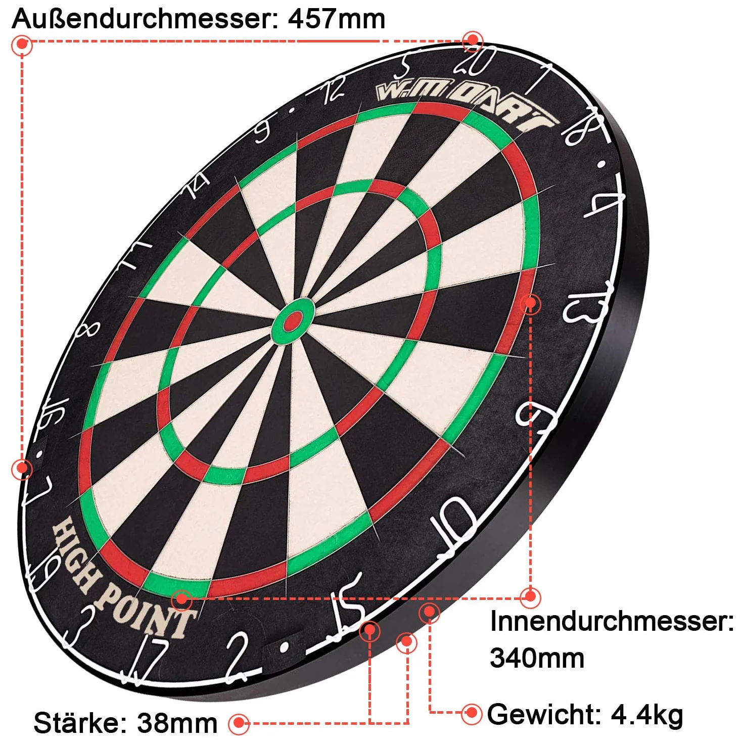 WIN.MAX Dartboard