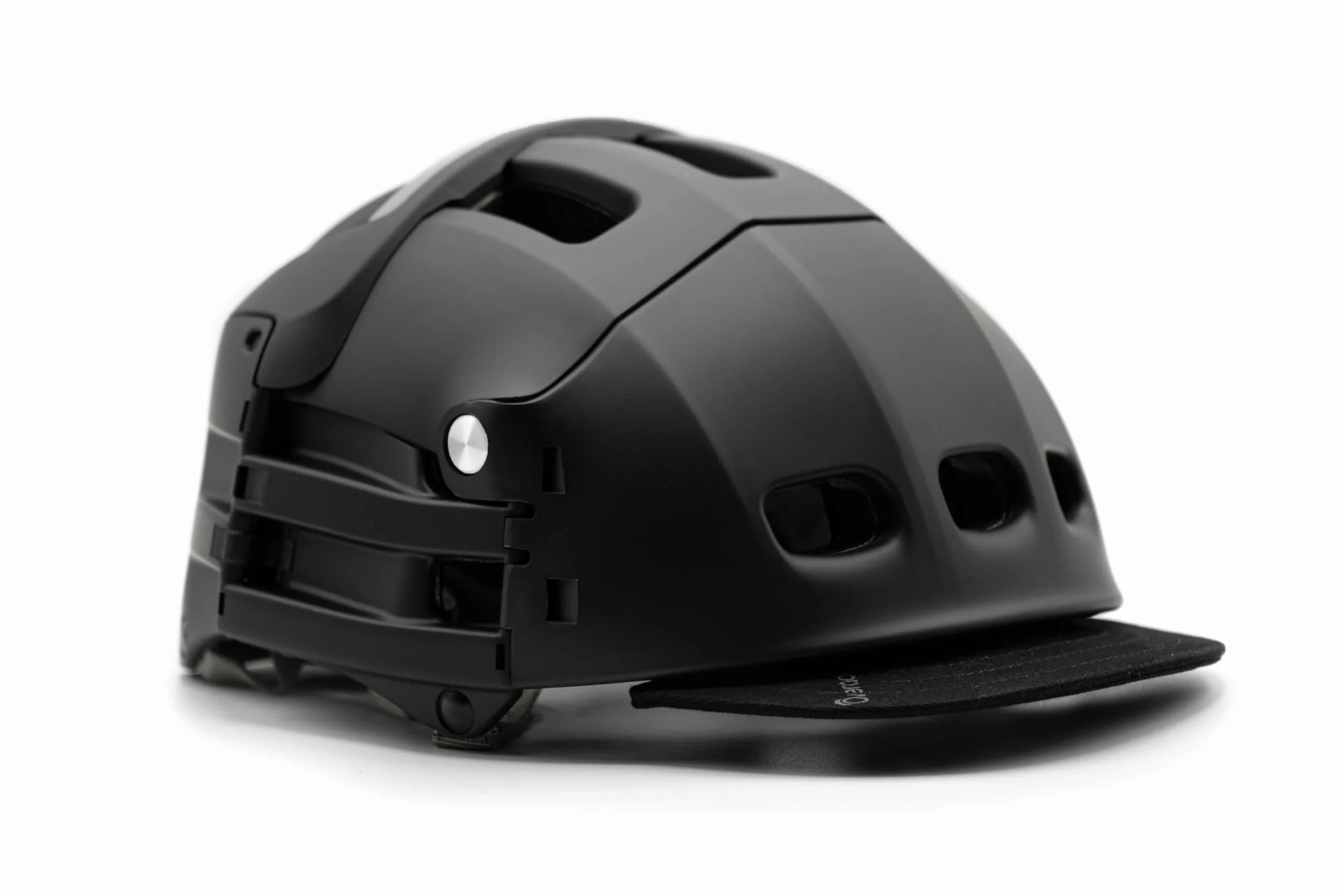 Overade Innovation - Casco Plegable Plixi para Bicicleta, Scooter, Roller, Certificado CE EN1078, Protege como un Casco Convencional, Volumen Dividido en 3 tamaños