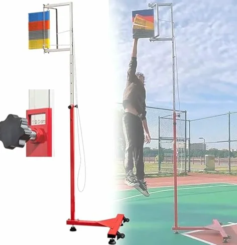 Probador de salto vertical portátil, equipo de entrenamiento de salto alto para atletas, gimnasio en casa y rendimiento deportivo