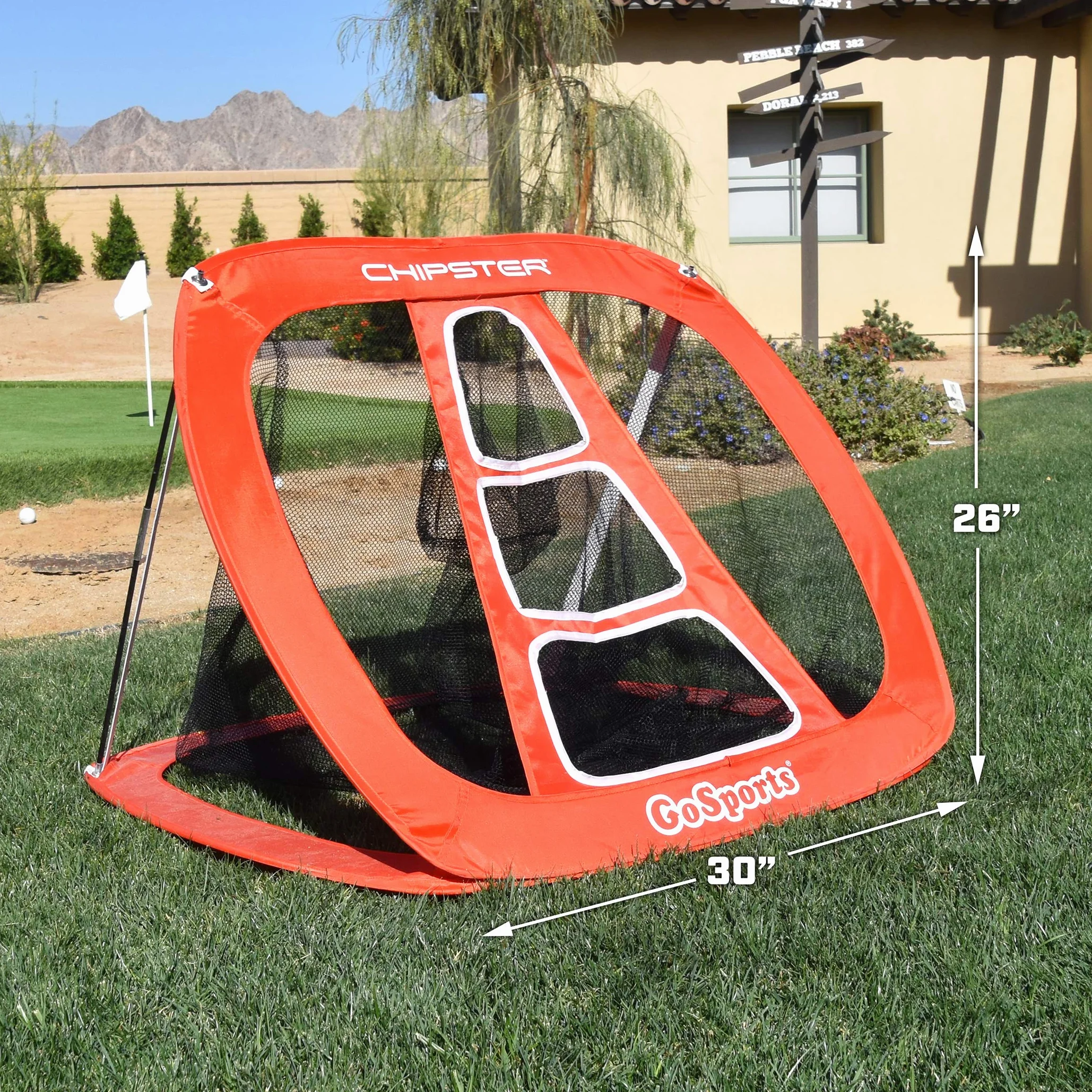 GoSports Chipster Golf Chipping Pop Up Practice Ne